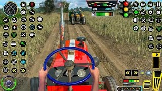 Indian Farming Tractor Simulator Pro - Tractor Trolley Driving Game #78- Android Gameplay | #video screenshot 5