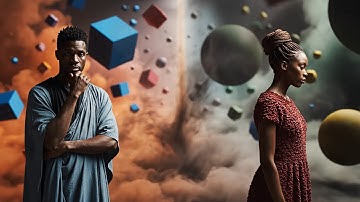 Surreal AI Film - African American Silent Flames | 4K Music Studio