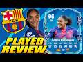 She IS SPEED… ⚡🏆 96 Women’s UCL Winners Salma Paralluelo Review! 96 UWCL Winners Paralluelo Review!