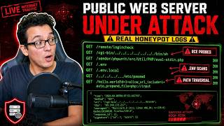 I Watched the Internet Attack My Web Server