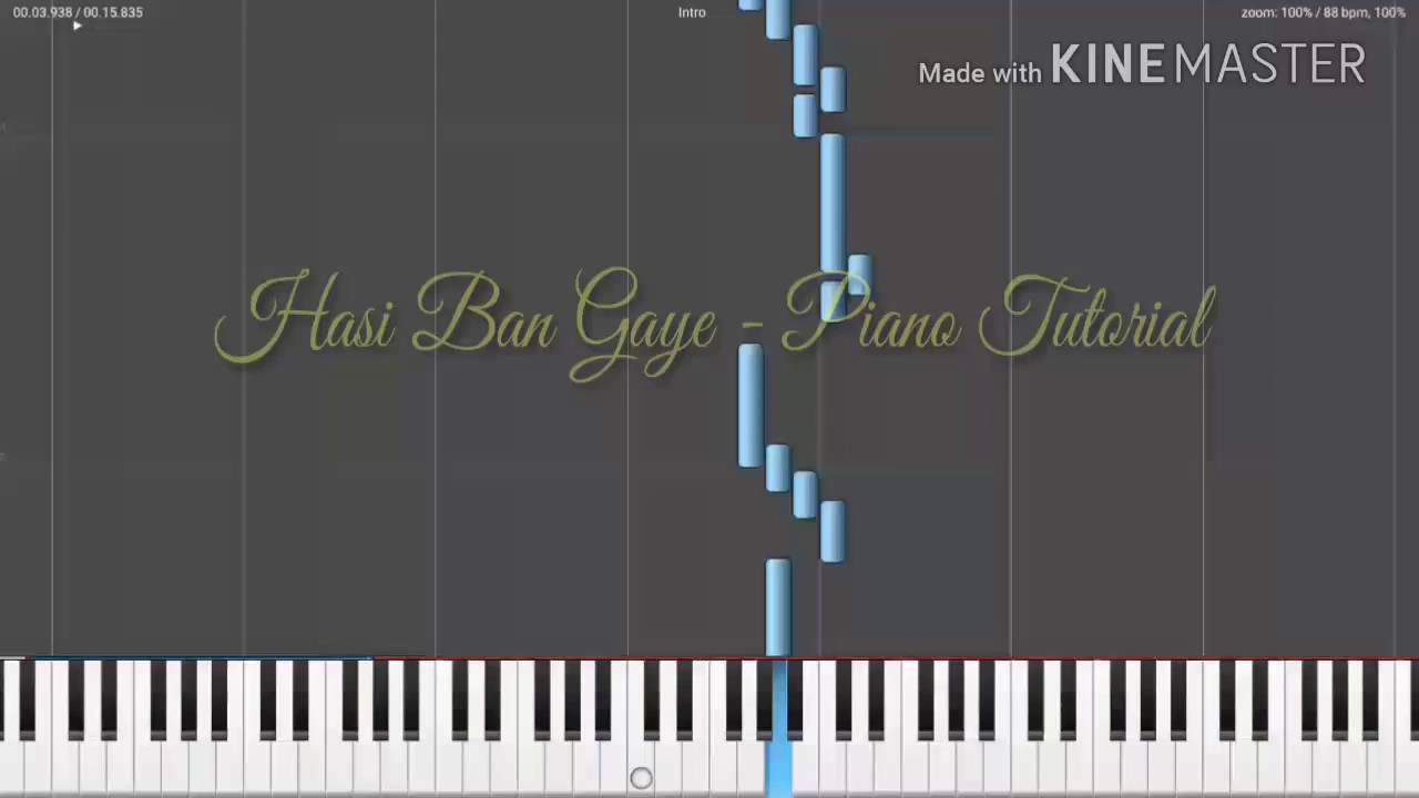 Humari Adhuri Kahani - Hasi Ban Gaye Piano Tutorial - YouTube