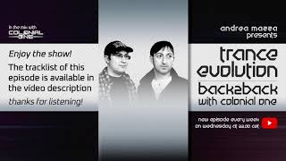 Trance Evolution Back2Back - Colonial One #272 (19 August 2020)