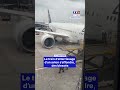 Francfort : le train avant d'un avion Lufthansa s'effondre, plusieurs blessés｜TF1 INFO