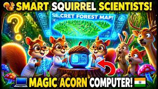 Smart Squirrel Scientists Build Acorn Computers 🐿️💻 | Magical Forest Adventure for Kids