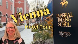 Imperial Riding School Hotel - Vienna Tour of Hotel Pool Fitness Breadkfast Nearby Area and Room