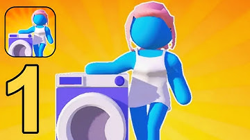 Laundry Mania - Gameplay Walkthrough Part 1 ( Android,iOS )