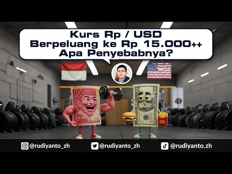 Nilai Tukar Rp terhadap USD, Berpeluang Menguat ke Rp 15rb-an.. Apa Faktor Penyebabnya?