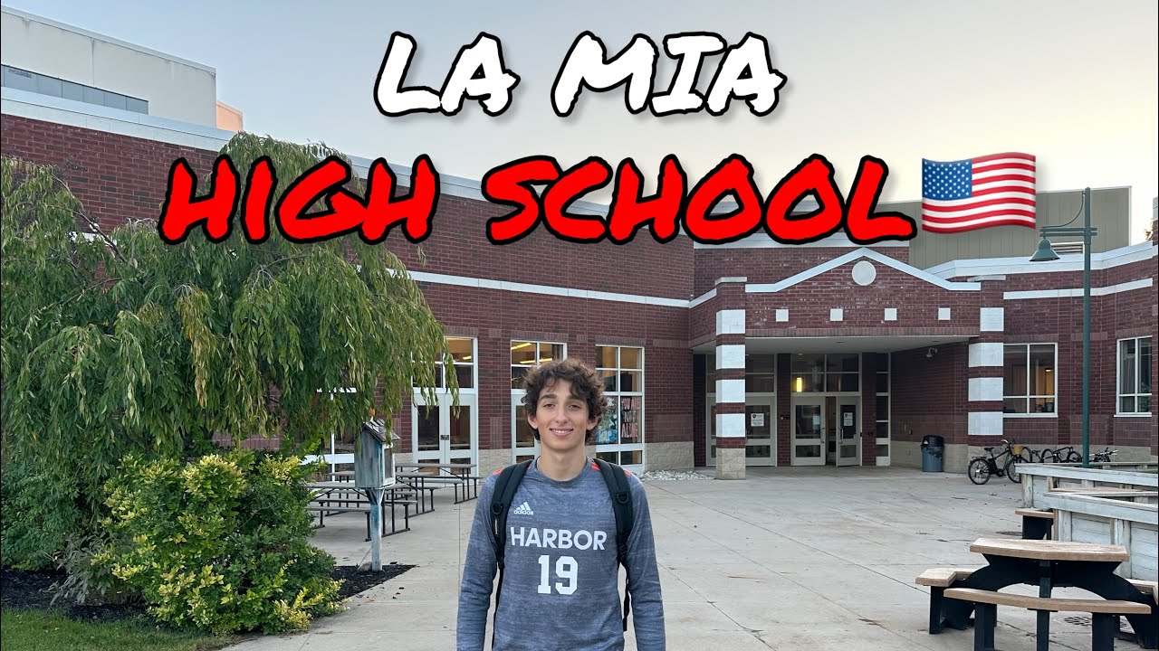 Tour della mia High School AMERICANA!🇺🇸🇮🇹