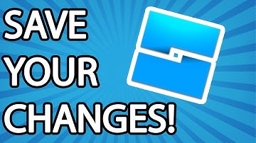 HOW TO SAVE CHANGES IN ROBLOX STUDIO 2021 | (Save YOUR ROBLOX Game)