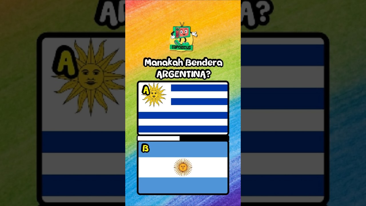 Tebak Yuk, Ini Bendera Apa? 🇦🇷