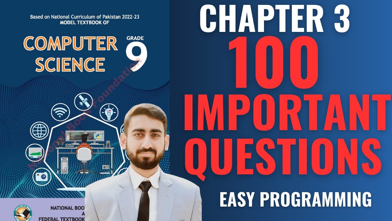 Complete Chapter 3 SLO Based Important Questions | Class 9 Computer ...