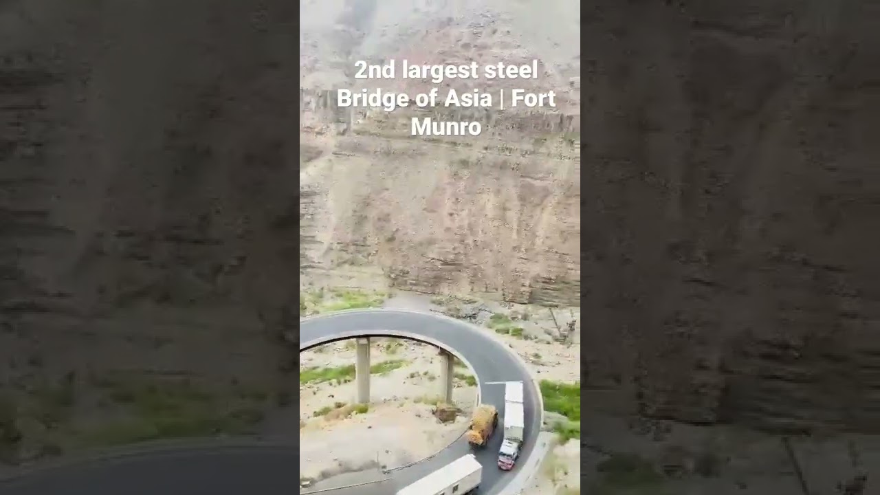 Asia 2nd largest Steel Bridge in Pakistan| Fort Munro |Beauty of southern Punjab