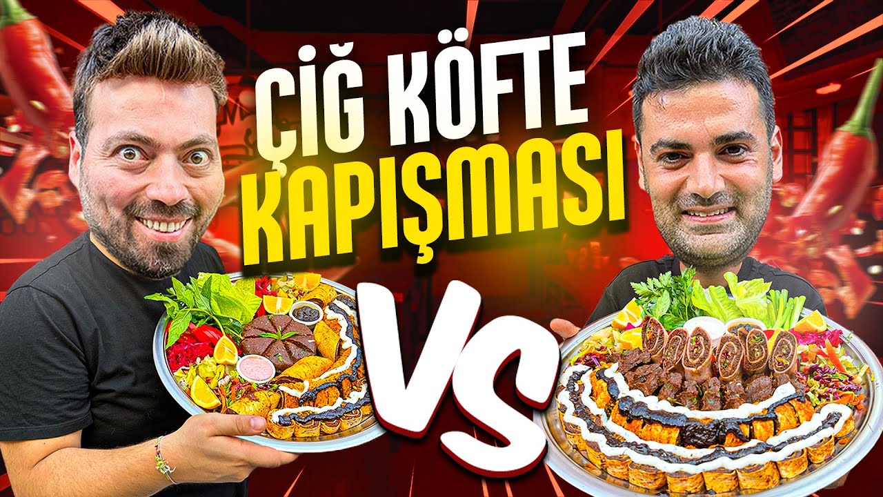 @FIRATSOBUTAY İLE ÇİĞ KÖFTE YEME KAPIŞMASI!!!