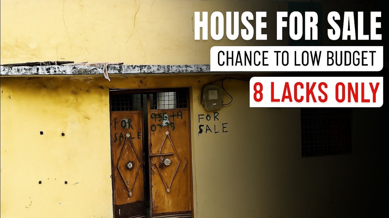 House For Sale | Chance To Low Budget 50 Sq Yards 8 LACKS ONLY