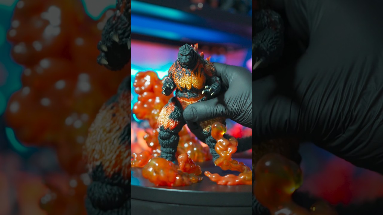 魂エフェクトが最高すぎる... #godzilla #toyasmr #shmonsterarts
