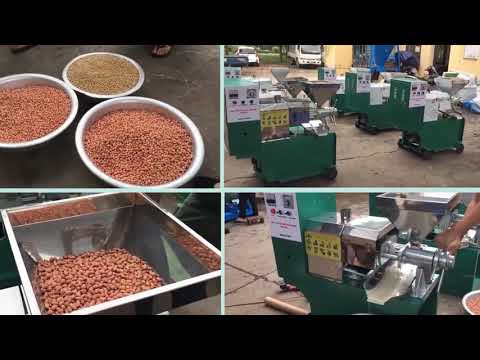 Video Máy Ép Dầu Công Nghiệp. Trực tiếp sản xuất tại xưởng - youtube