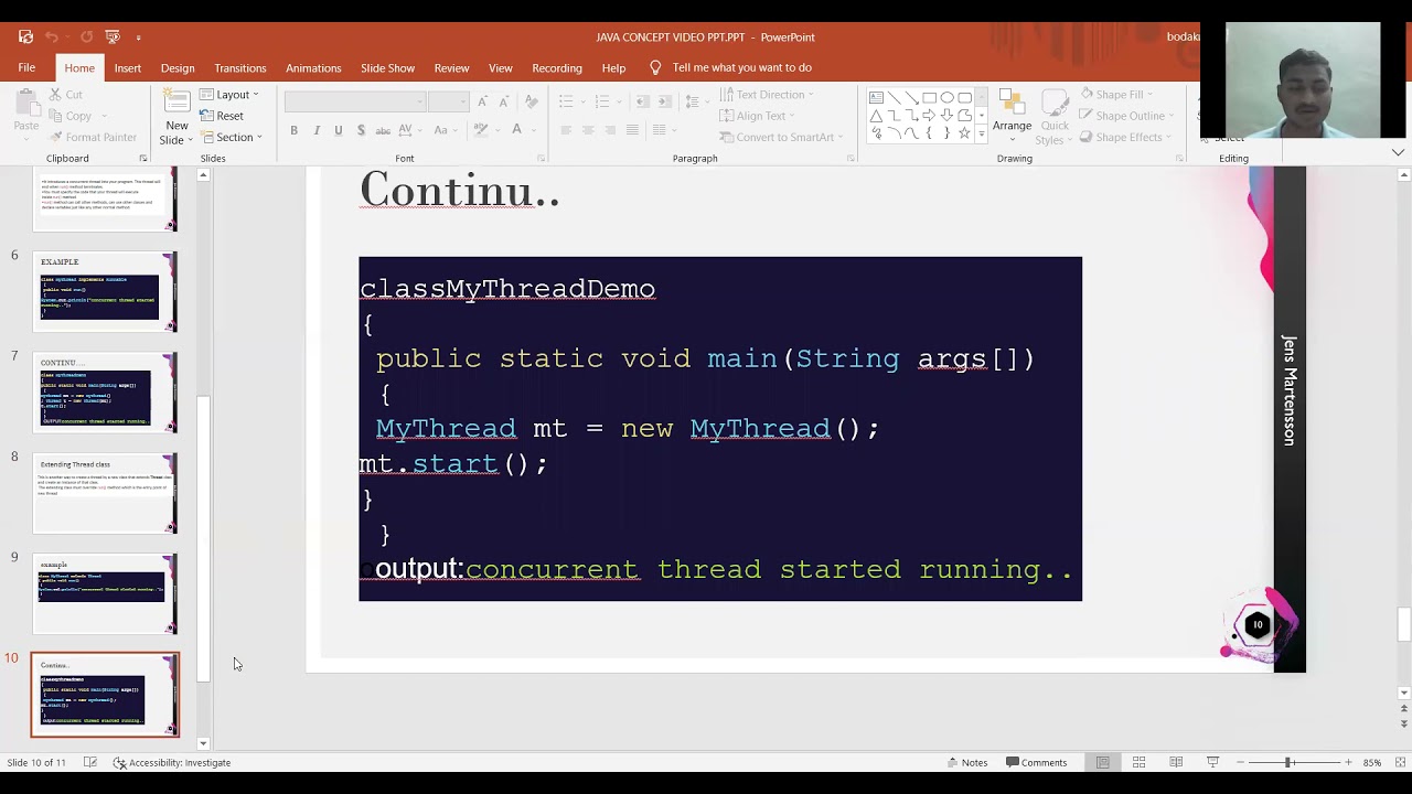 Creating Threads In Java YouTube Creating threads in java youtube