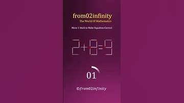 Match Stick Brain Teaser || Fix The Equation By Moving 1 Stick || Puzzle No.-06 : 2+8=9