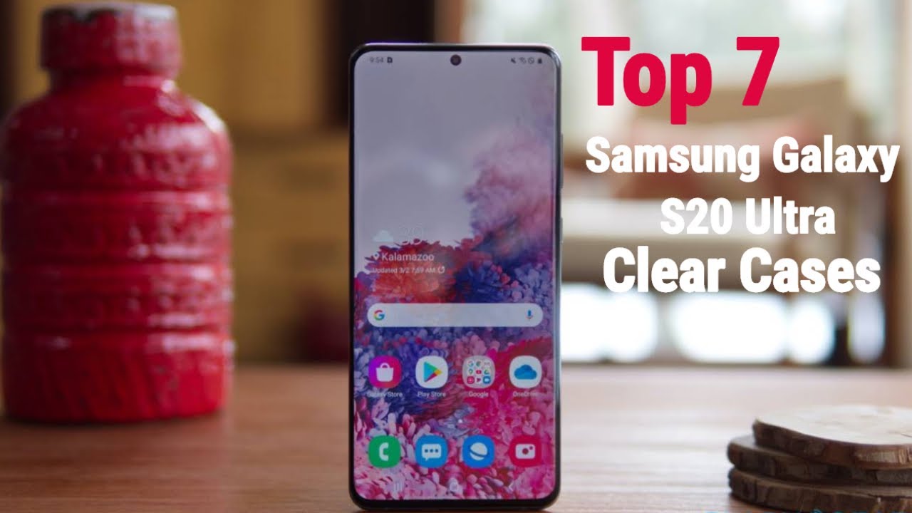 Top 7 Sam­sung Galaxy S20 Ultra Clear Cases/Best Samsung Galaxy S20 Ultra Cases And Back Covers.