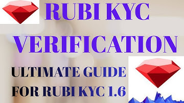 Rubi ekyc 1.5 Ultimate Guide : Rubi KYC || Rubi Mining ekyc Verification (Easy)