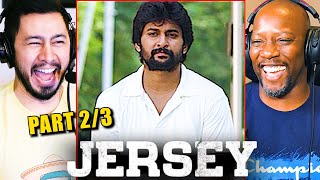 JERSEY Movie Reaction Part 2! | Nani | Shraddha Srinath | Sathyaraj | Gowtam Tinnanuri