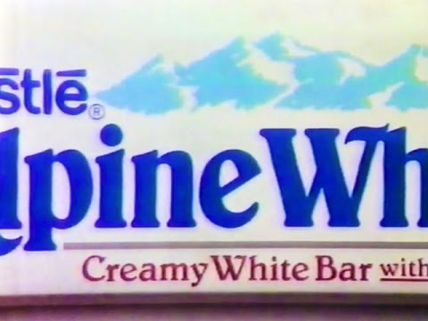 Nestle Alpine White Commercial - 1990 - Nestle Alpine White Commercial - 1990
