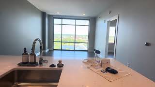 Apartment Tour: 1114 – The Monroe Floor Plan | 704 SF | River & Sunset Views!