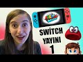 SONUNDA SWITCH CANLI YAYINLARINA BAŞLIYORUZ Mario Odyssey #1