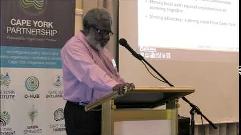 Cape York Indigenous Summit 2015 - Waubin Richard ...