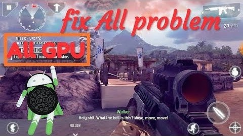 Modern Combat 4 Mod All problem fix no pink line |Technical Gamespot|