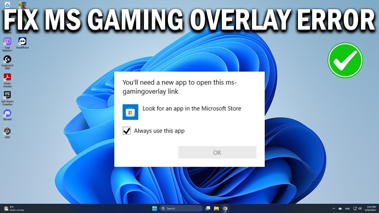 How To Fix You Ll Need A New App To Open This MS Gaming Overlay In 