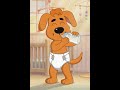 Sheriff labrador in Diapers drinking baby Bottle of milk Sora Ai video