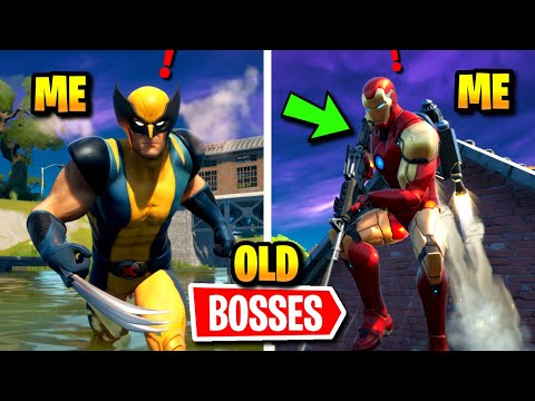 I Pretended To Be LOST SEASON 4 BOSSES In Fortnite Season 5