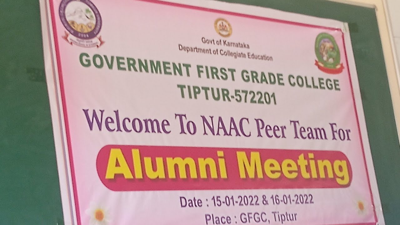tiptur Govt College NAAC Peer Meeting 2022 gfgc First Grade Degree tiptur-govt-college-naac-peer-meeting-2022-gfgc-first-grade-degree