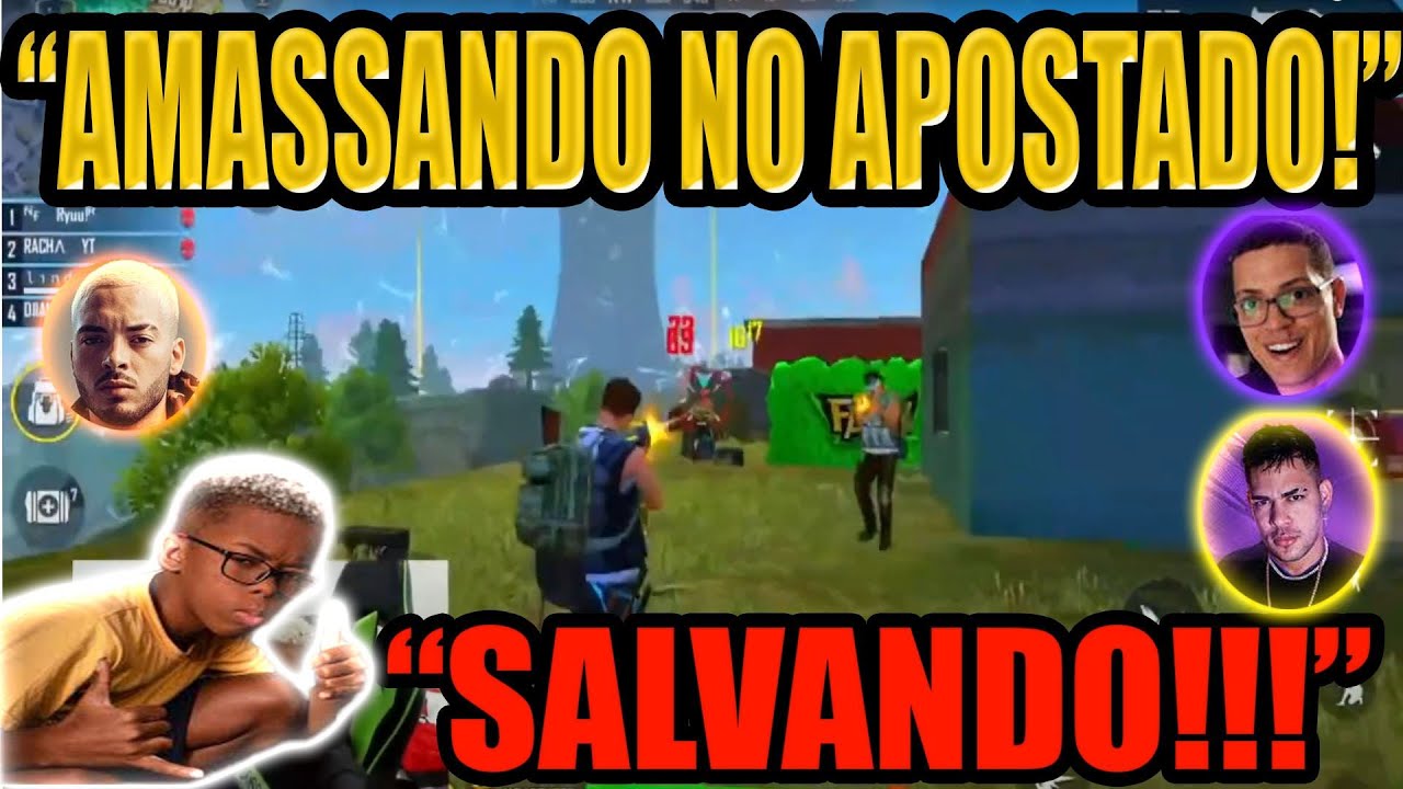 BOCA DE 09 AMASSANDO E SALVANDO RACHA E NZÃO DE PAGAR O APOSTADO AO CEROL | GARENA FREE FIRE