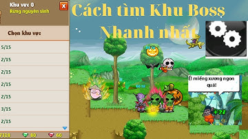 Ngọc Rồng - Hướng dẫn tìm khu có Boss, Virut, Sói Hecquyn, Âm Binh trong Game Ngọc Rồng