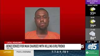 Bond denied for man in deadly stabbing of 29-year-old woman at Dillon apartment complex