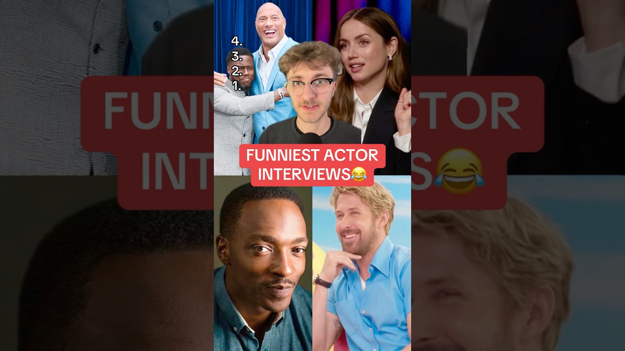 FUNNIEST ACTOR INTERVIEWS‼️😂