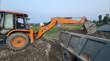 Gravel Loading  | Two JCB Loader And Two Tipper Video @droneplanet2040