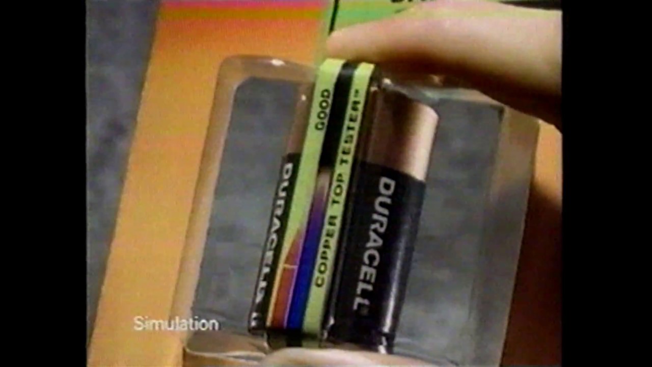 1990 Duracell Battery Tester Commercial YouTube