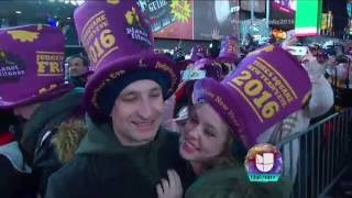 Ball Drop -Welcome 2016 - Bienvenido 2016 -Time Square New York