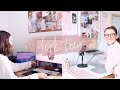 Work From Home Desk Set Up &amp; Tour 🖥  Aesthetic + Functional