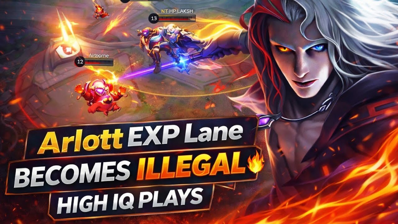 Arlott EXP Lane Becomes Illegal 🔥 | High IQ Plays