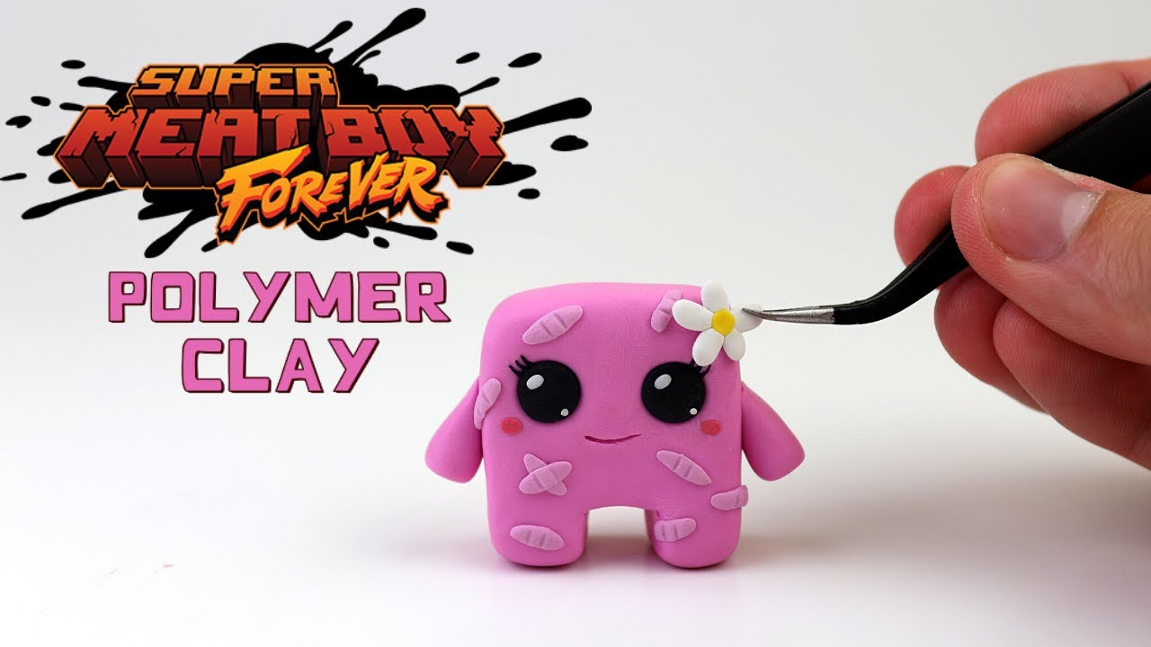 Bandage Girl (Super Meat Boy) Polymer Clay Tutorial YouTube