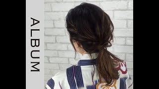 ☆1分で分かる☆　浴衣・着物に合うミディアムヘアアレンジ【ヘアアレンジ】〖ALBUM〗