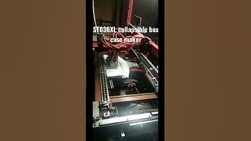 ST036XL collapsible box case maker