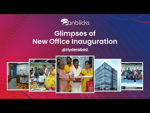 Anblicks’ New Office Inauguration at Hyderabad - video from Anblicks