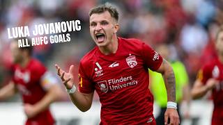 Luka Jovanovic all AUFC goals