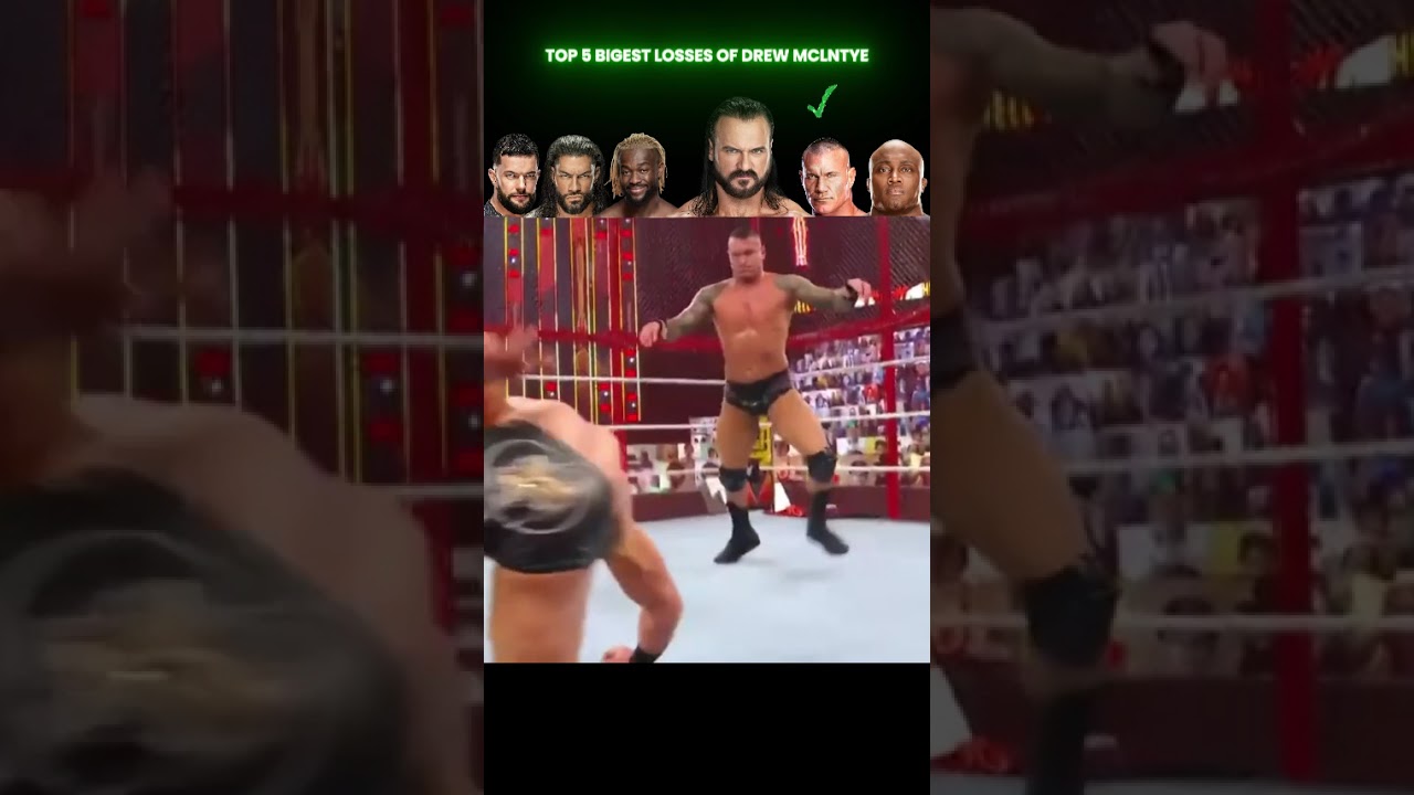 Top 5 Biggest Losses of Drew McIntyre 