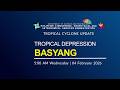 Press Briefing: Tropical Depresssion BASYANG issued at 5:00 AM | February 4, 2026 - Wednesday